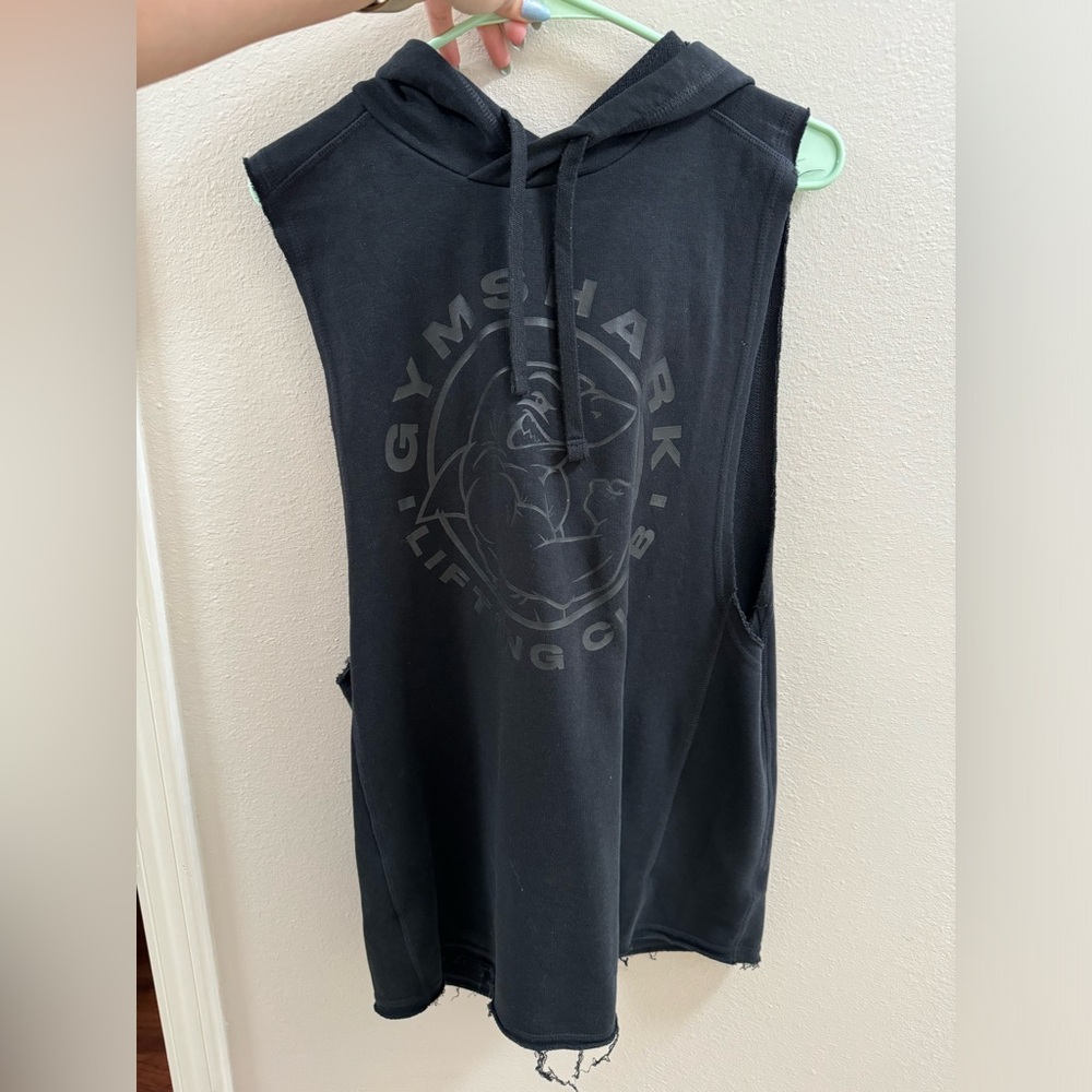 Mens sleeveless hoddie size M Gymshark
